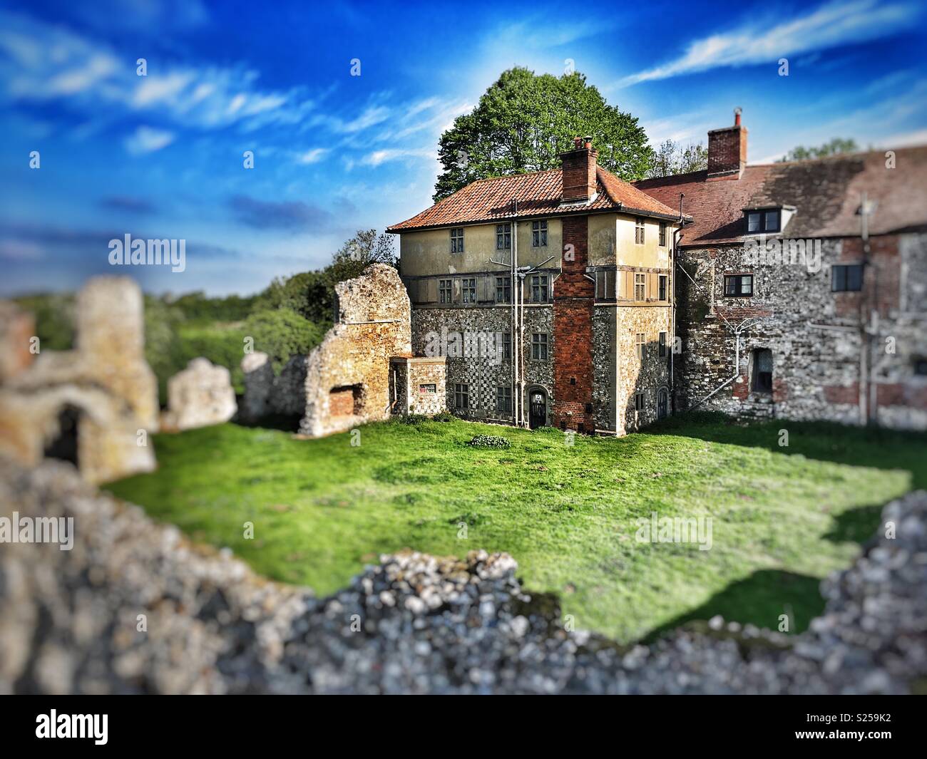 Leiston Abbey Suffolk England Stock Photo Alamy