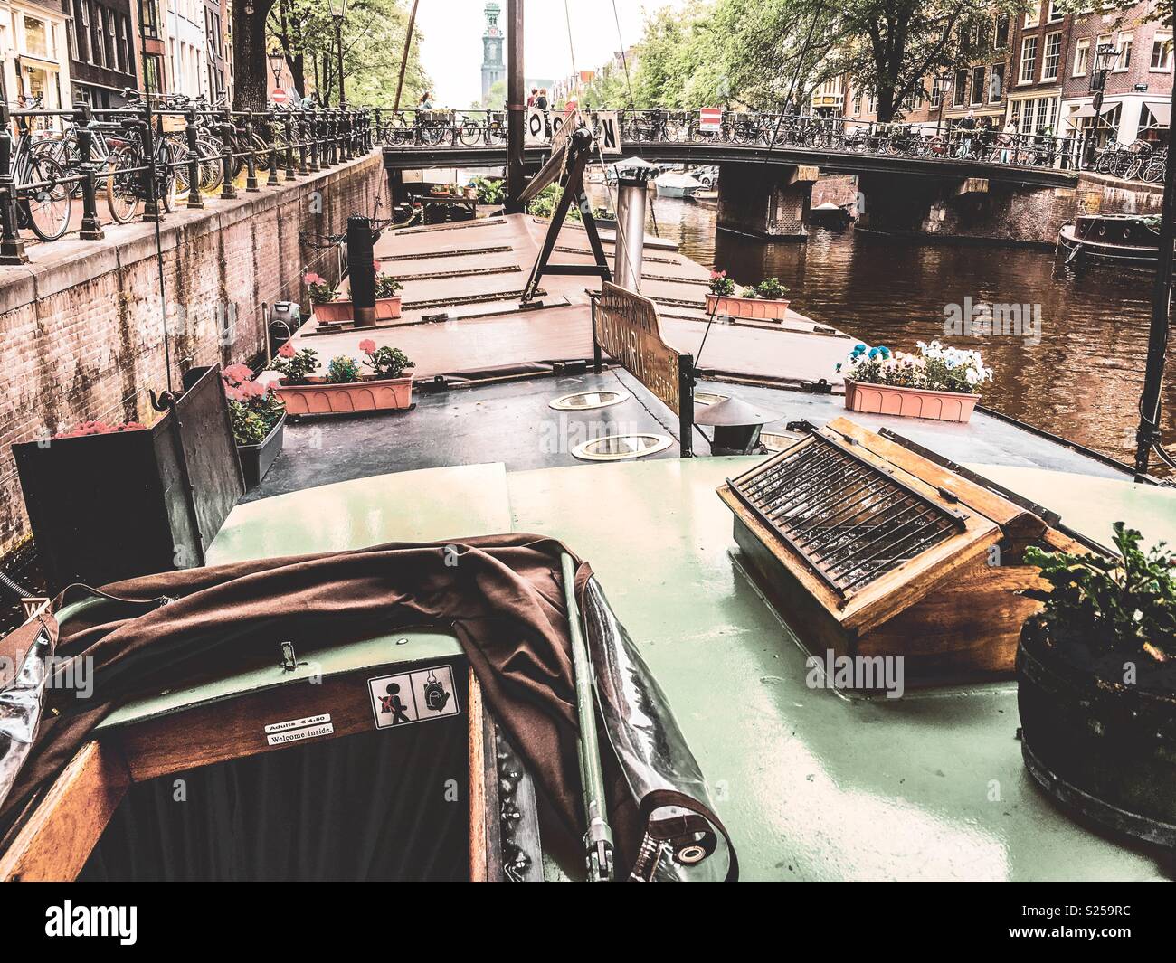 Amsterdam - Smartphone Captured Stock Image