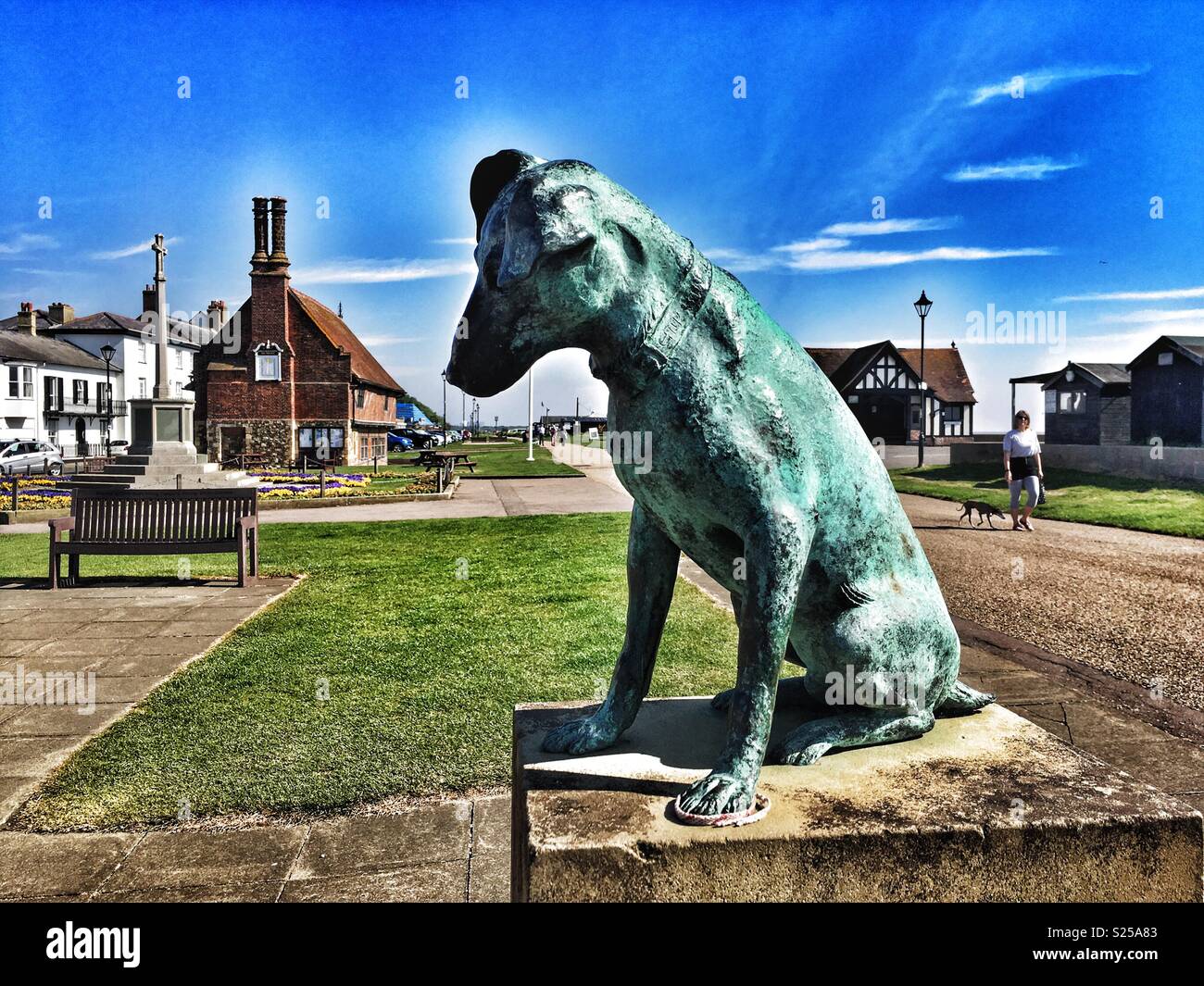 Aldeburgh Suffolk England - Smartphone Captured Stock Image