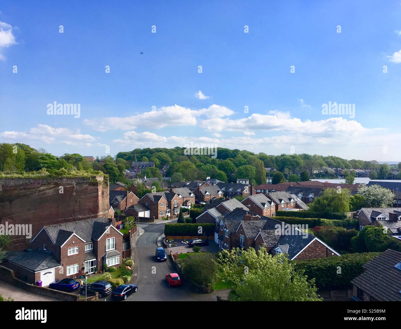 Woolton quarry Liverpool Stock Photo