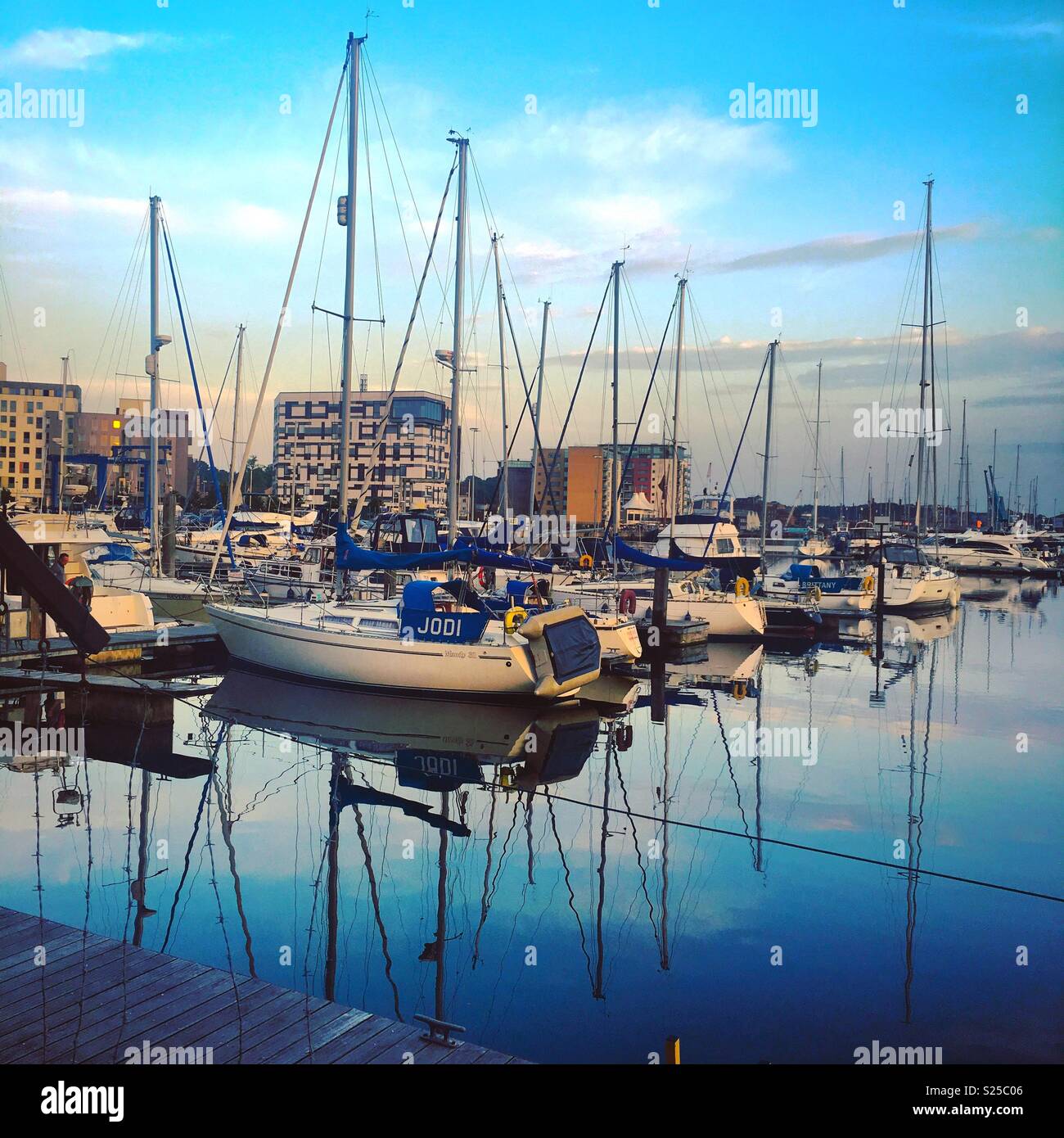 Neptune Marina in Ipswich Stock Photo Alamy