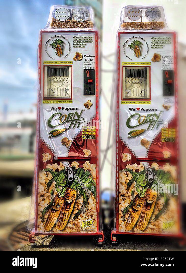 Popcorn, enjoy and have fun ! - Smartphone Captured Stock Image