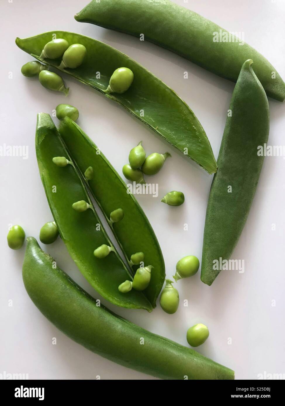 Snow peas Stock Photo