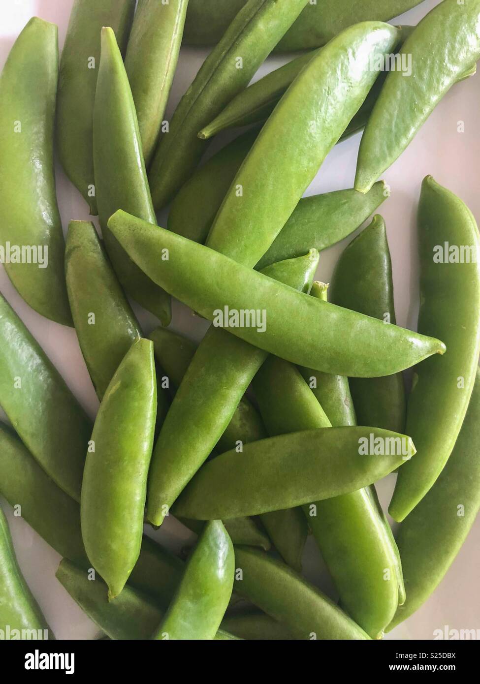Snow peas Stock Photo