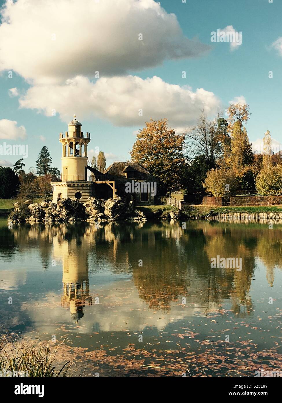 Beautiful homes in Chateau de Versailles Stock Photo