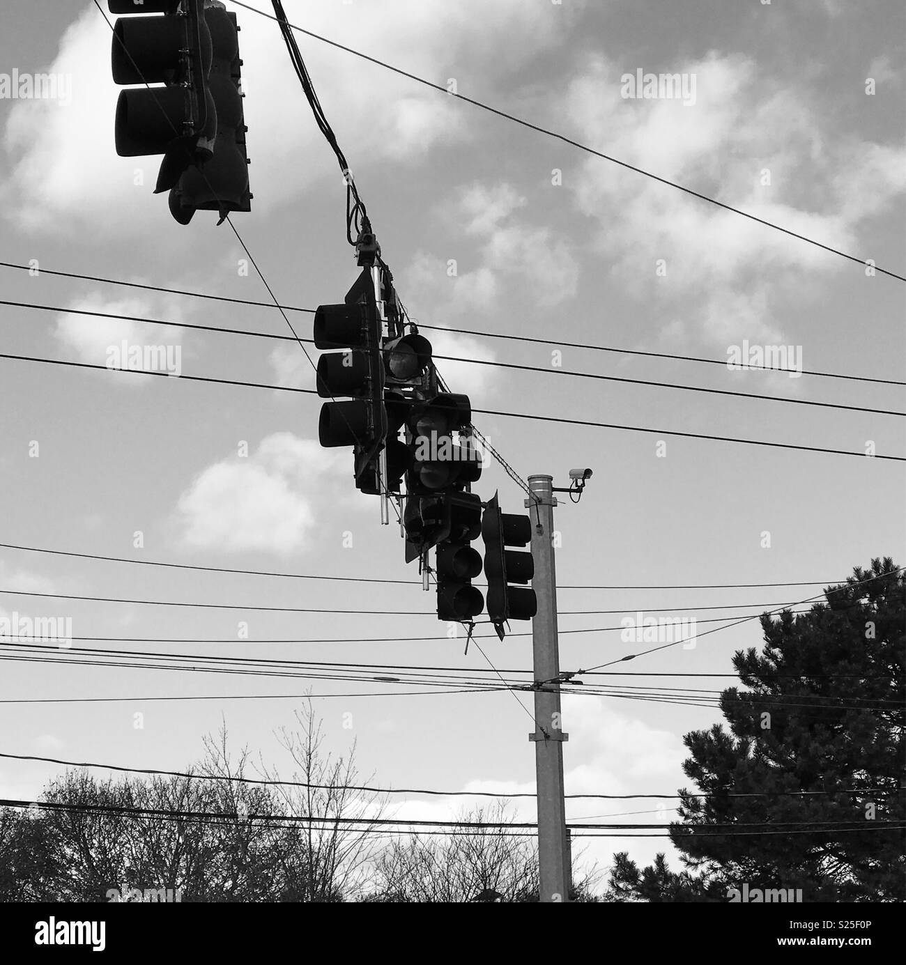Traffic lights in America Stock Photo Alamy