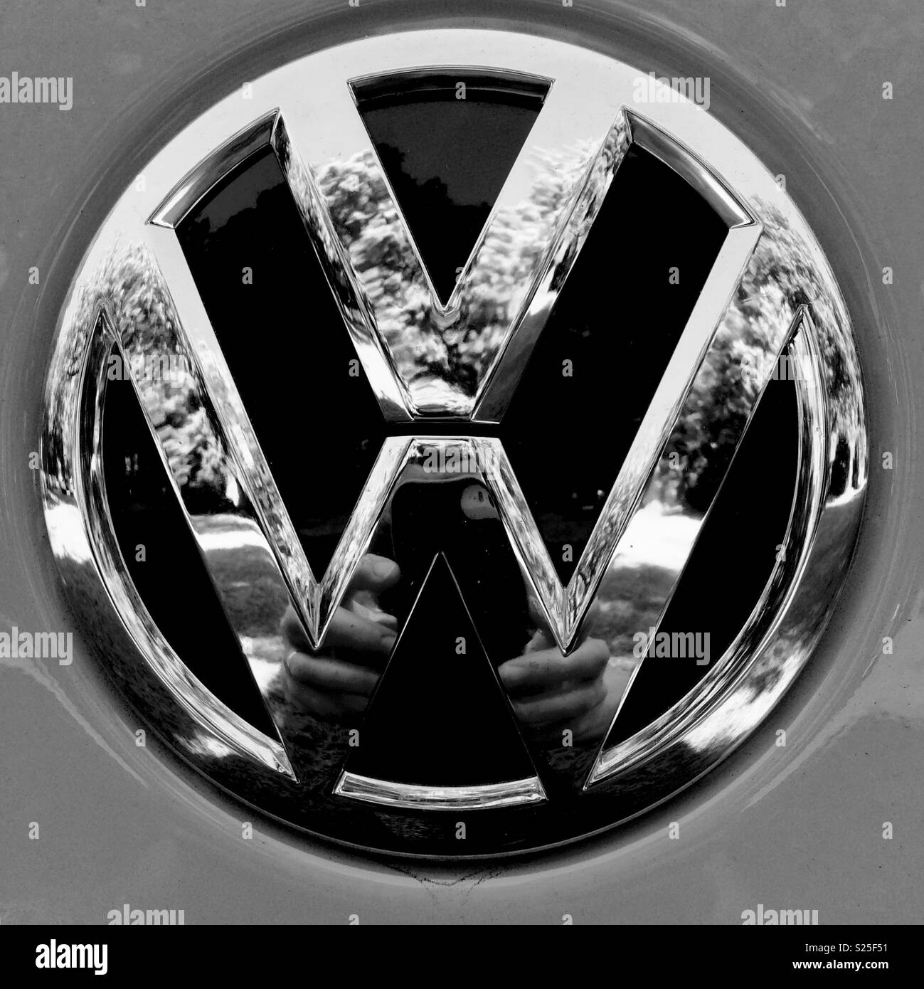 VW logo Stock Photo