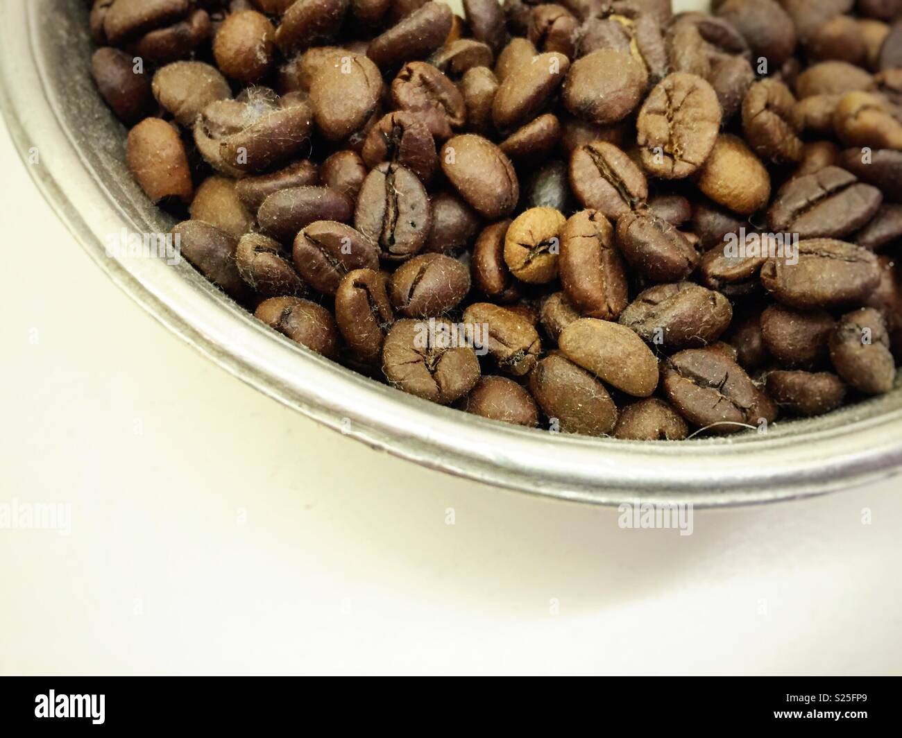 Roasted coffee beans - Smartphone Captured Stock Image