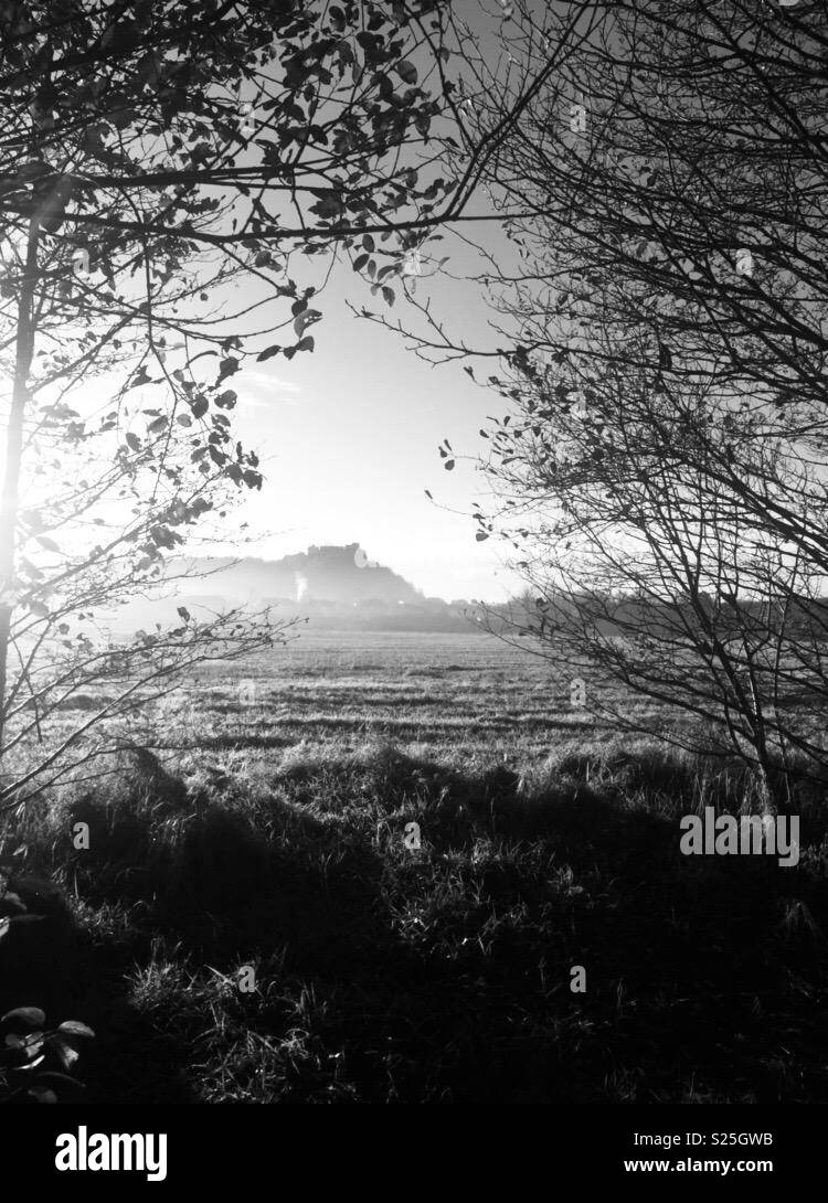Scottish scottish castle Black and White Stock Photos & Images - Alamy