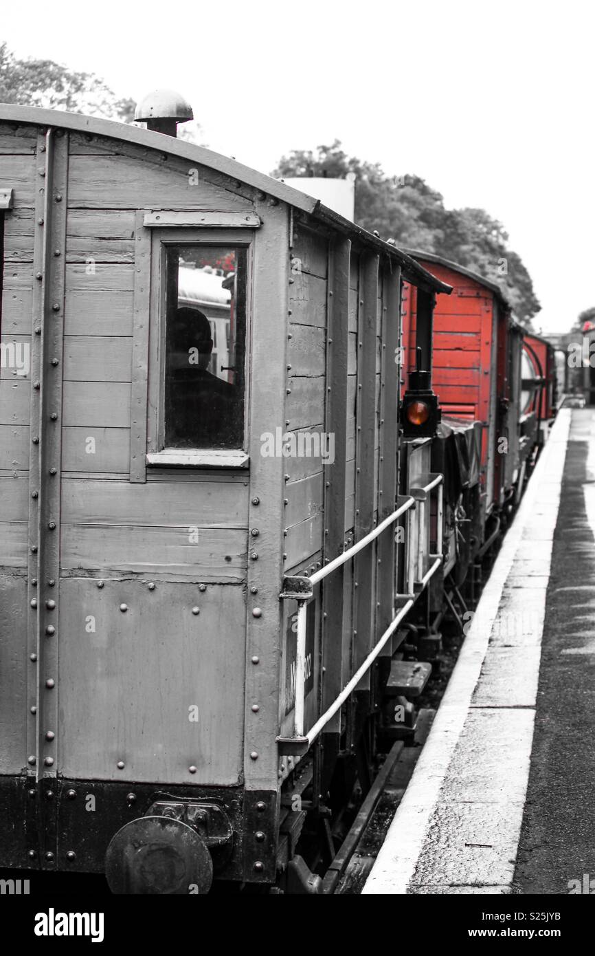 The goods train Stock Photo Alamy