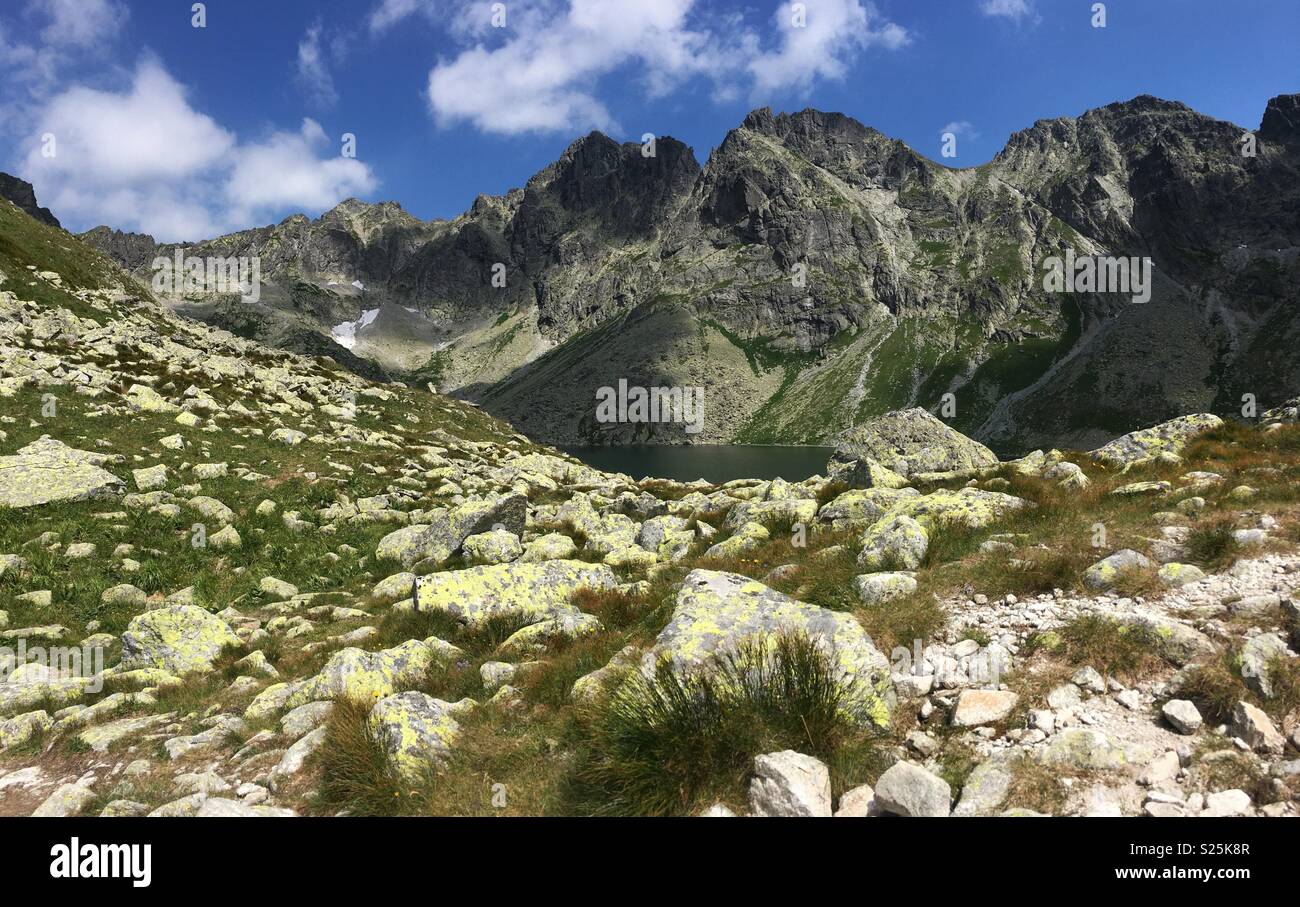 Mieguszowiecka Valley, High Tatra mountains, Slovakia Stock Photo