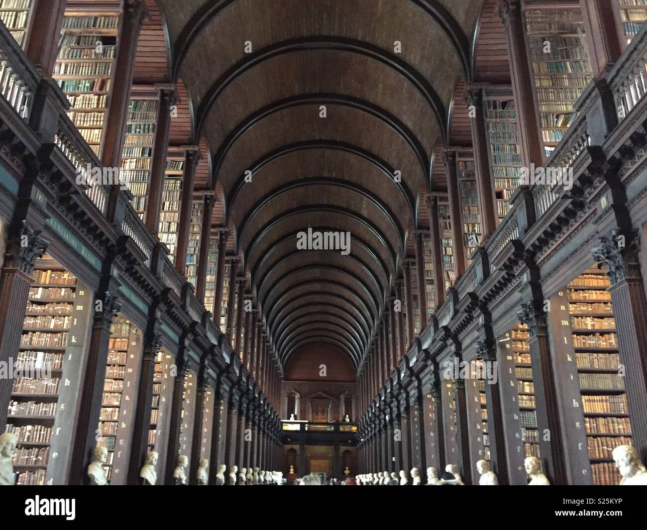 Trinity college library Dublin - Smartphone Captured Stock Image