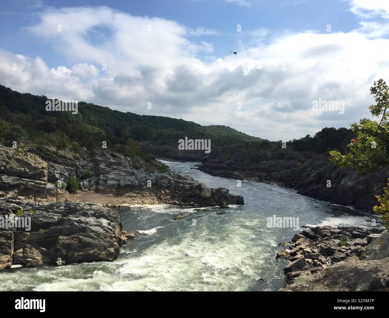 River - Smartphone Captured Stock Image