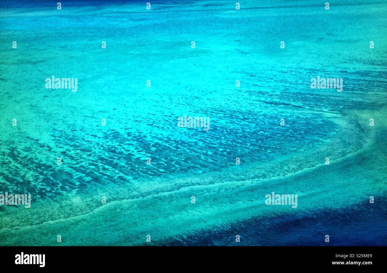 View of Gladstone , Queensland, Australia, from the air en route to the