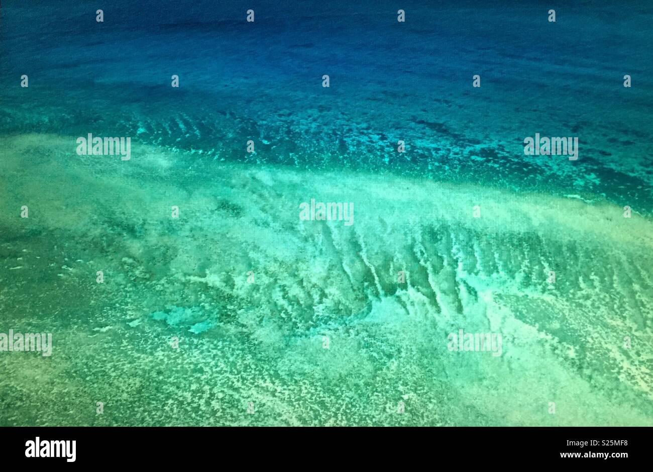 View of Gladstone , Queensland, Australia, from the air en route to the