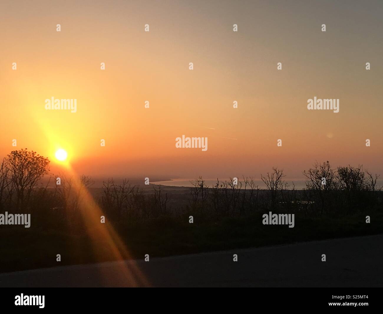 Morning sun Stock Photo