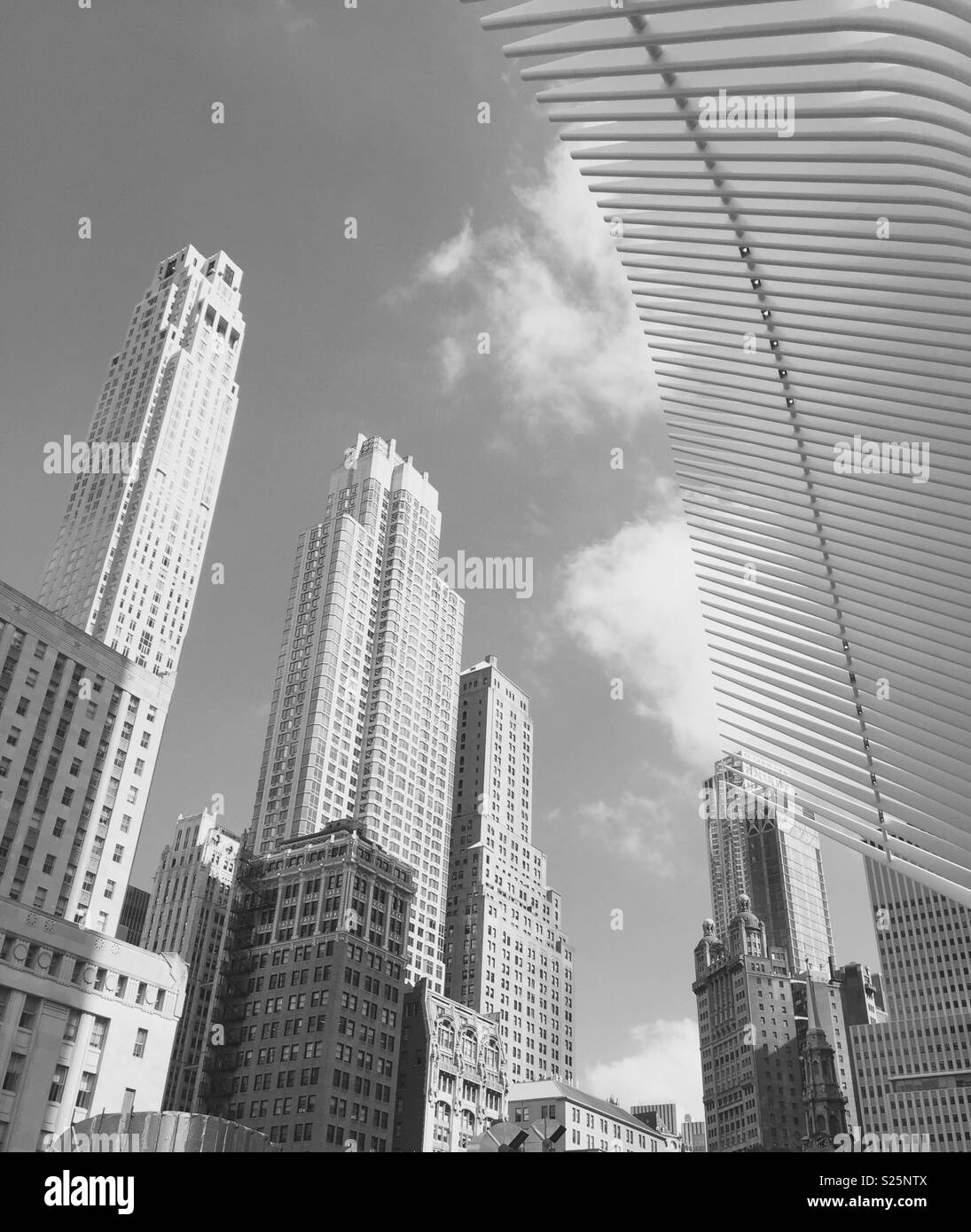 Skyscraper tower block Black and White Stock Photos & Images - Alamy