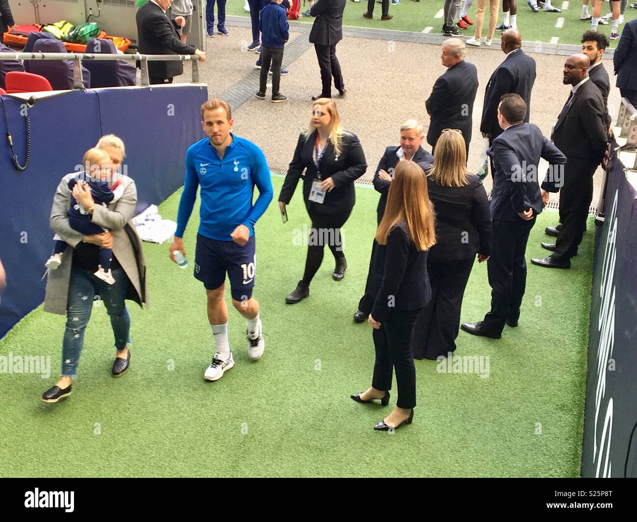 Harry Kane, Spurs last game of the season at Wembley Stock Photo