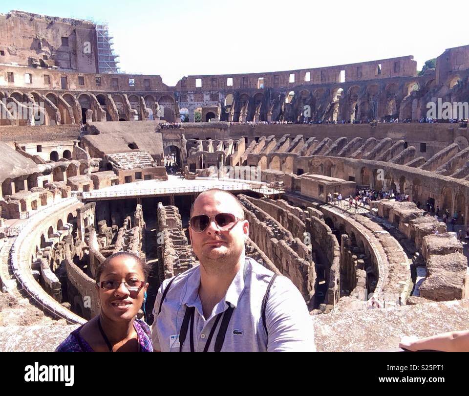Colosseum Rome - Smartphone Captured Stock Image