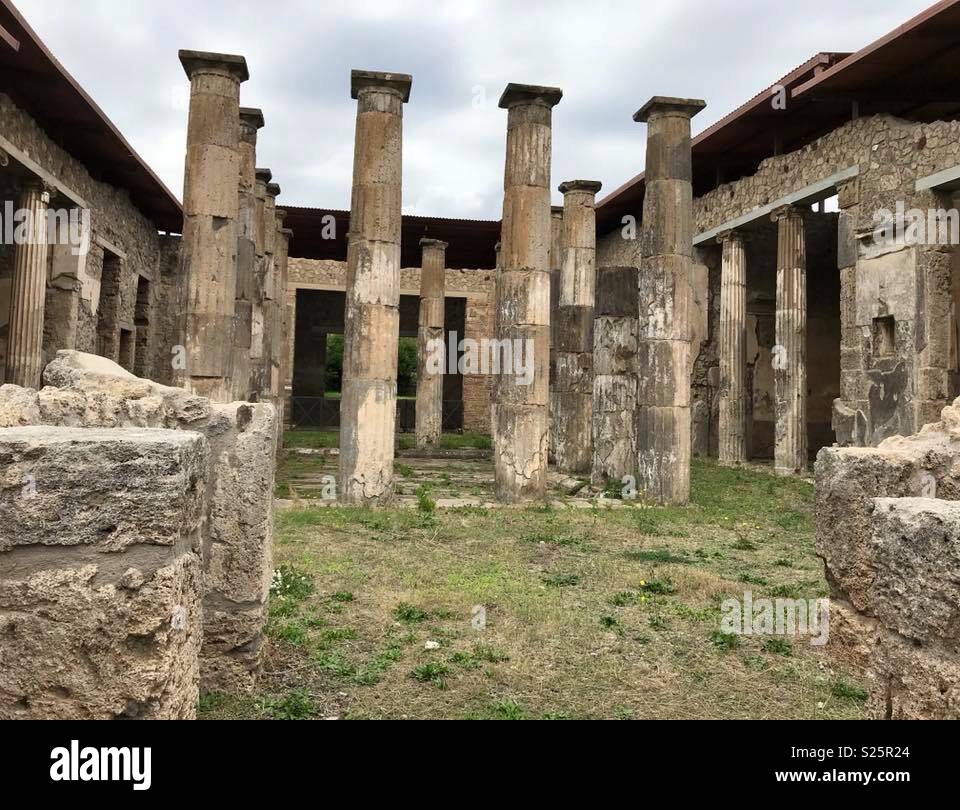 Pompeii - Smartphone Captured Stock Image