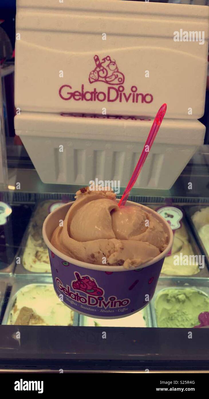 Gelato ice cream Stock Photo Alamy