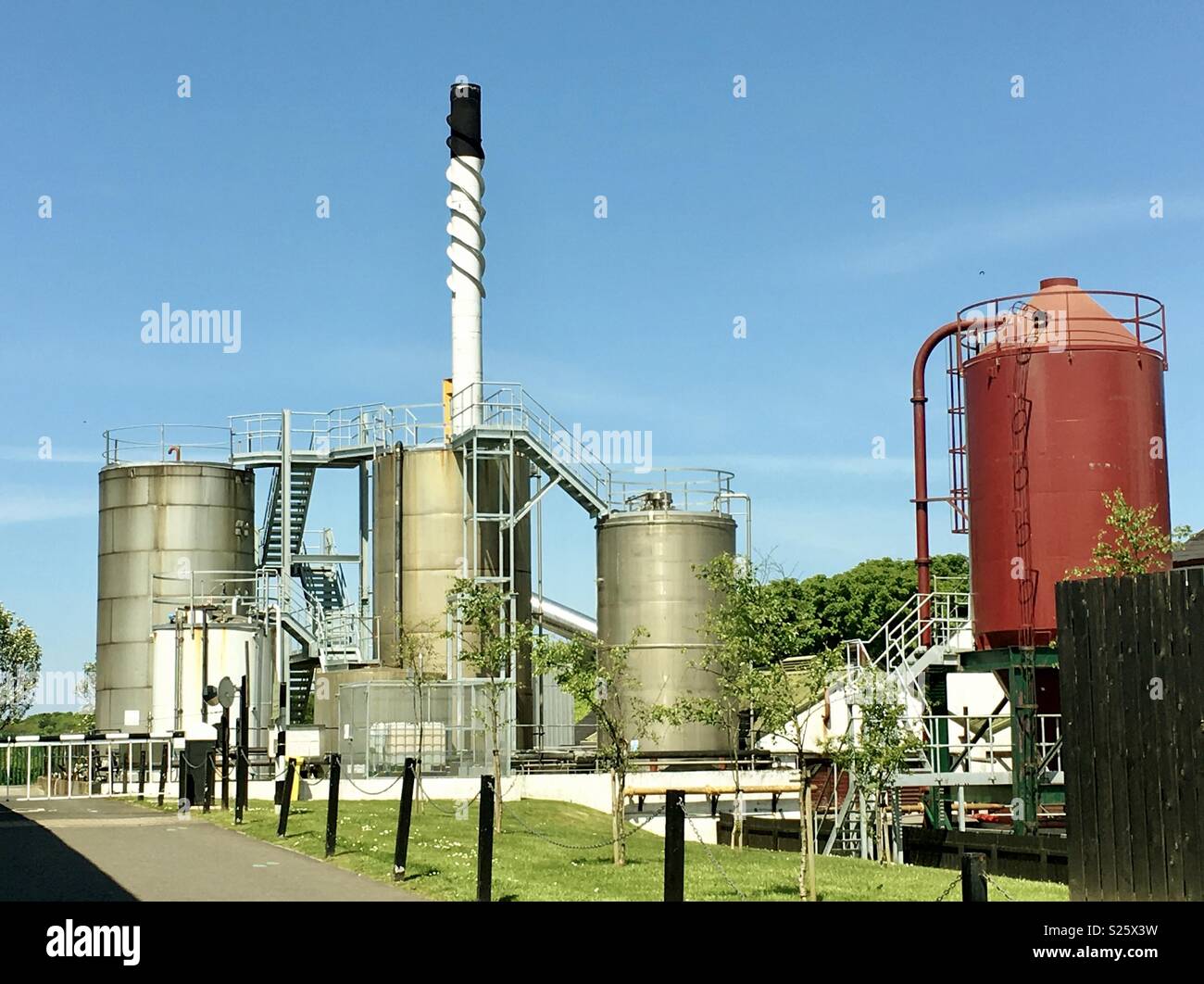 Bushmills distillery - Smartphone Captured Stock Image