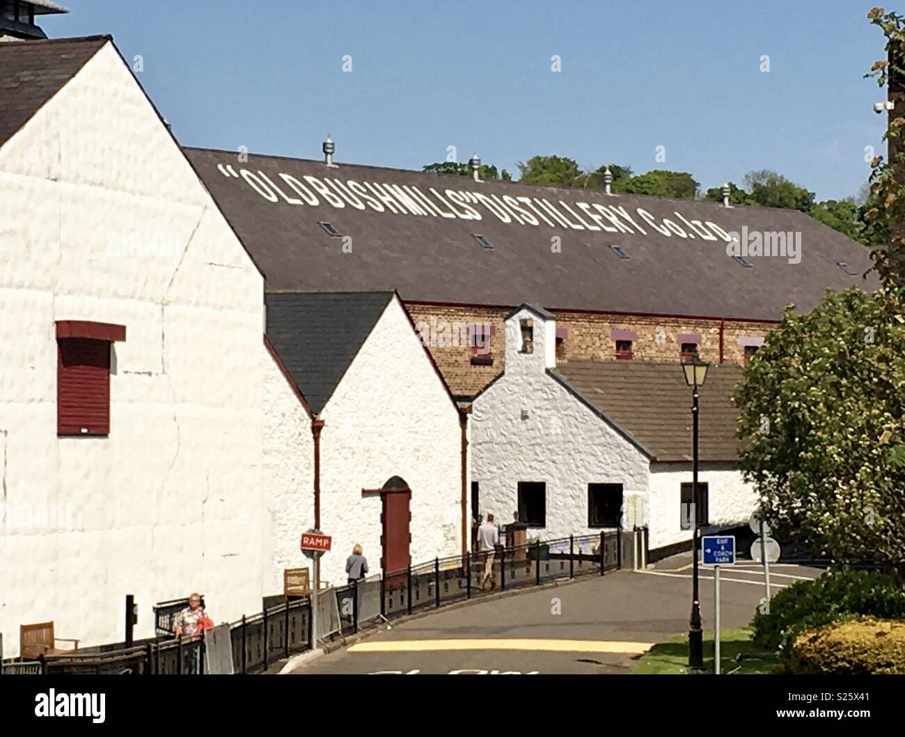 Bushmills distillery - Smartphone Captured Stock Image