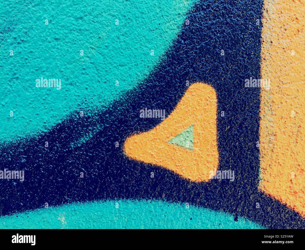 Blue and yellow abstract hi-res stock photography and images - Alamy