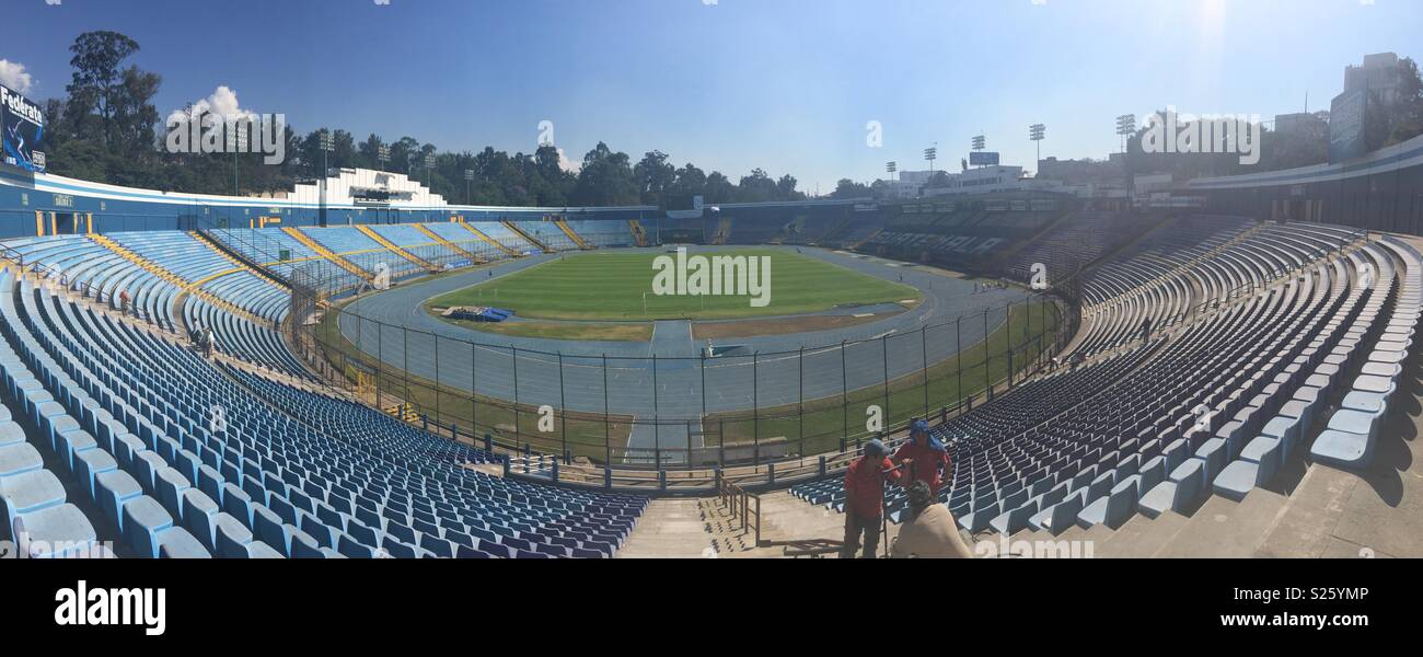 National Stadium Doroteo Guamuch Flores from Guatemala City Stock Photo