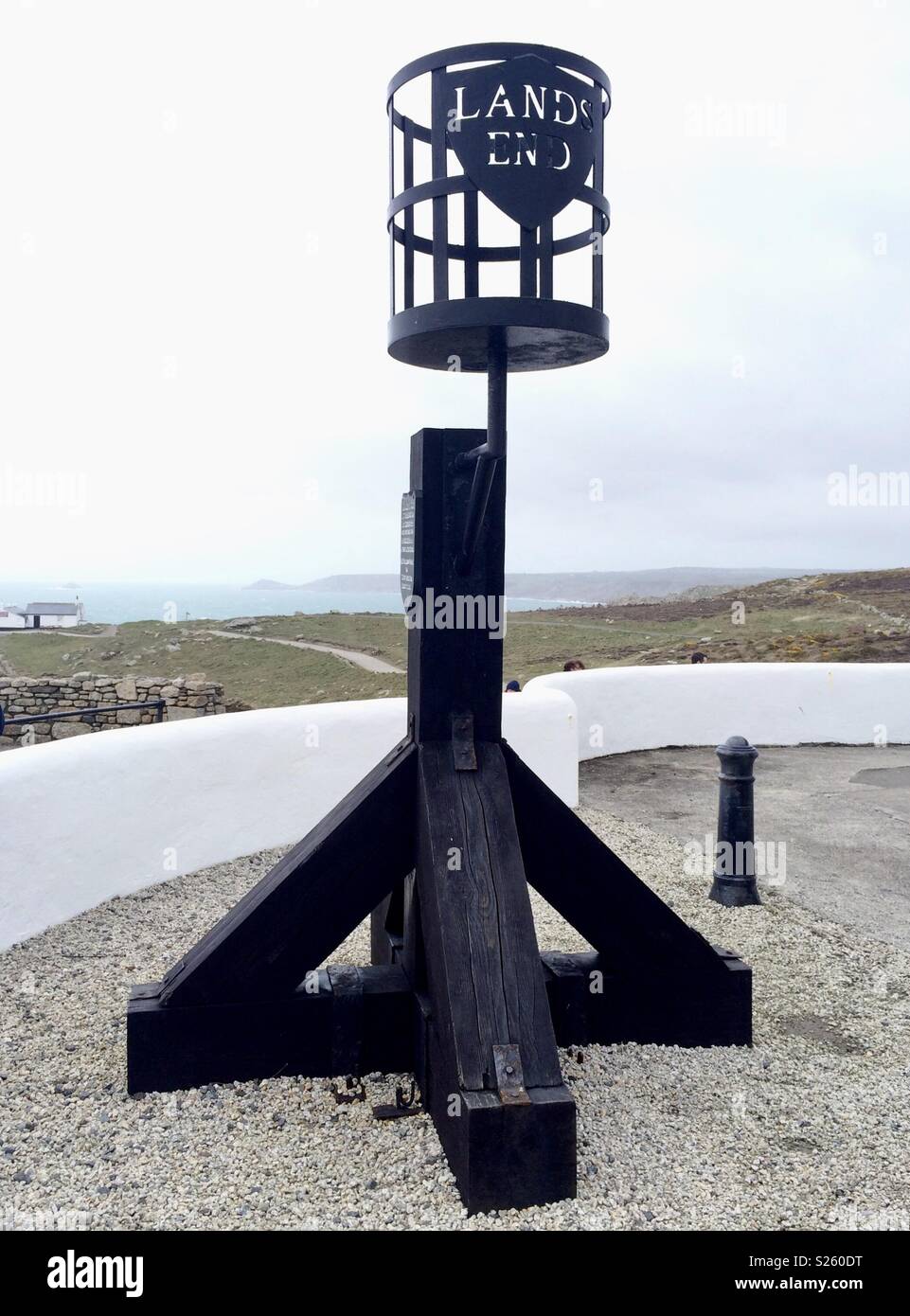 Lands end - Smartphone Captured Stock Image