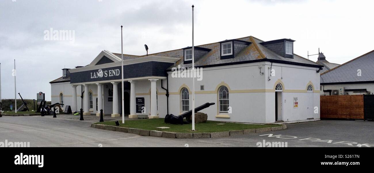 Lands end cornwall - Smartphone Captured Stock Image