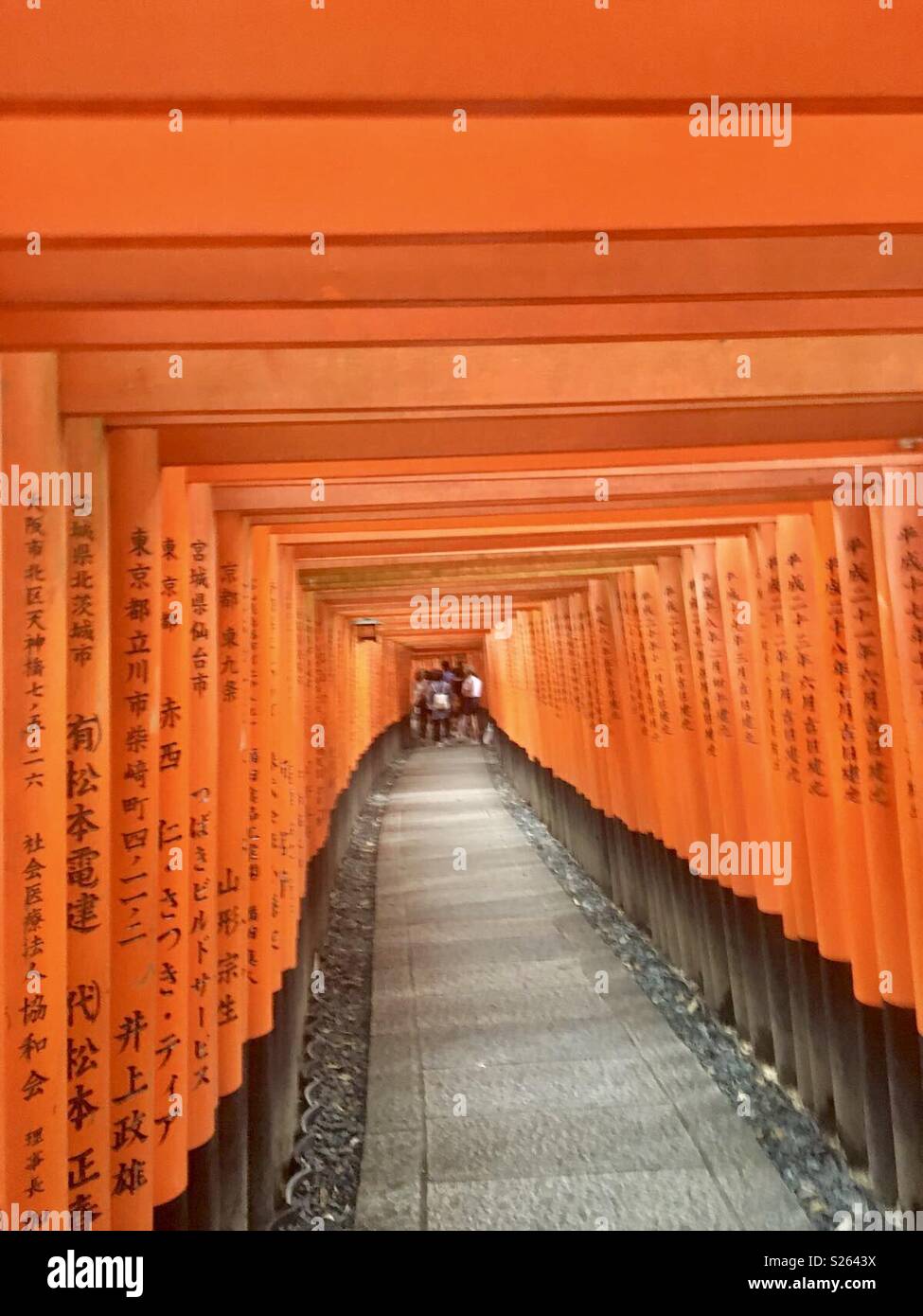 Japan fushimi inari-taisha - Smartphone Captured Stock Image