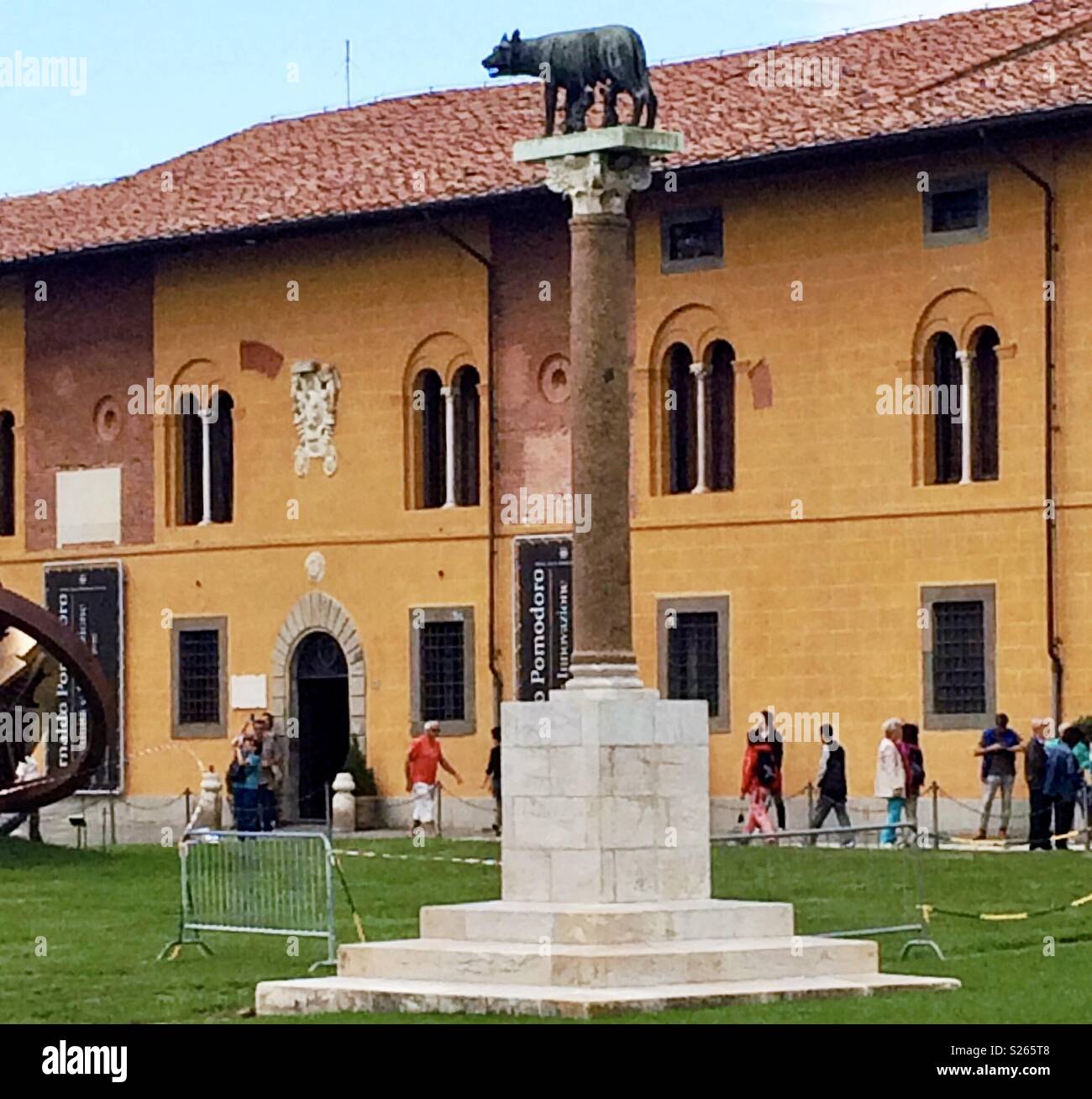 Miracle square Pisa - Smartphone Captured Stock Image
