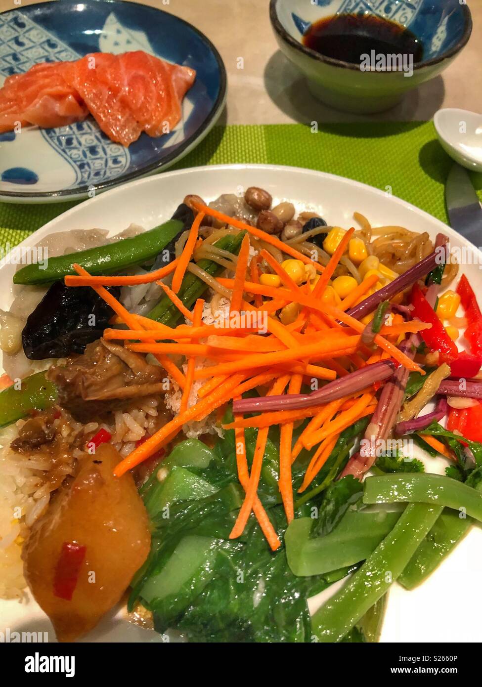 A healthy meal choice. - Smartphone Captured Stock Image