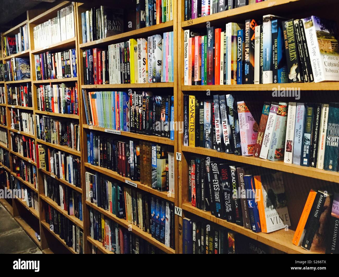 Bookshop - Smartphone Captured Stock Image