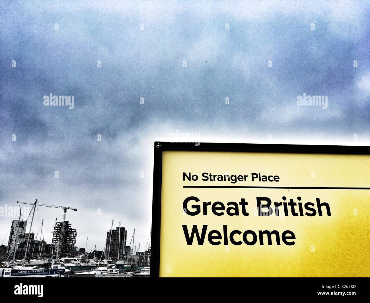 Great British Welcome Stock Photo - Alamy