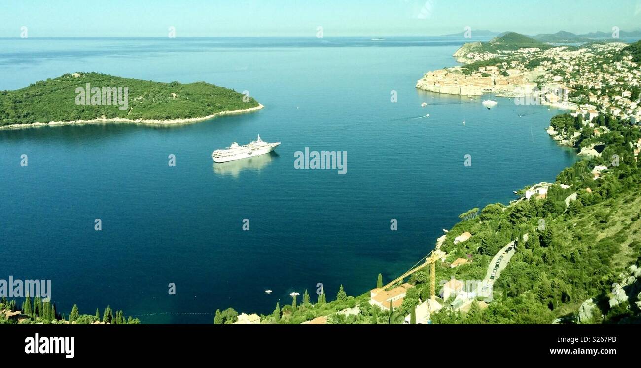 Dubrovnik Croatia - Smartphone Captured Stock Image