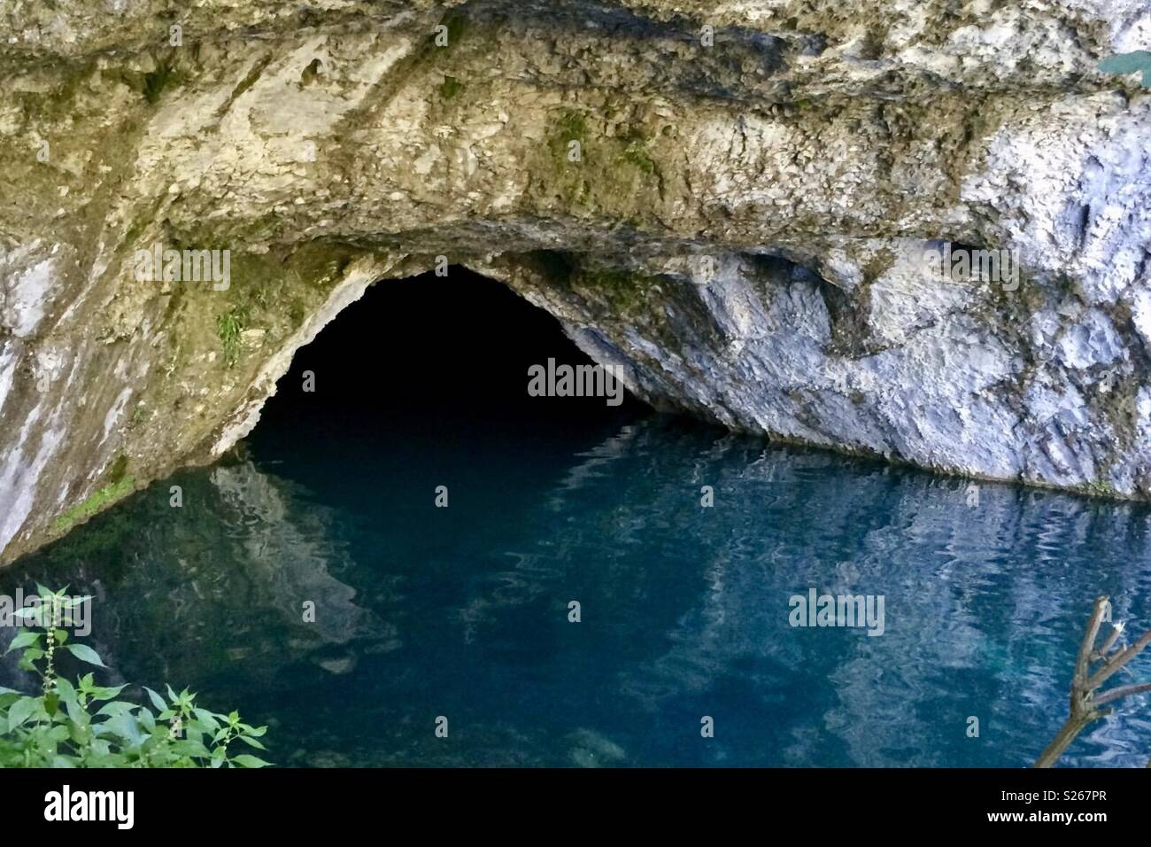 Montenegro cave - Smartphone Captured Stock Image