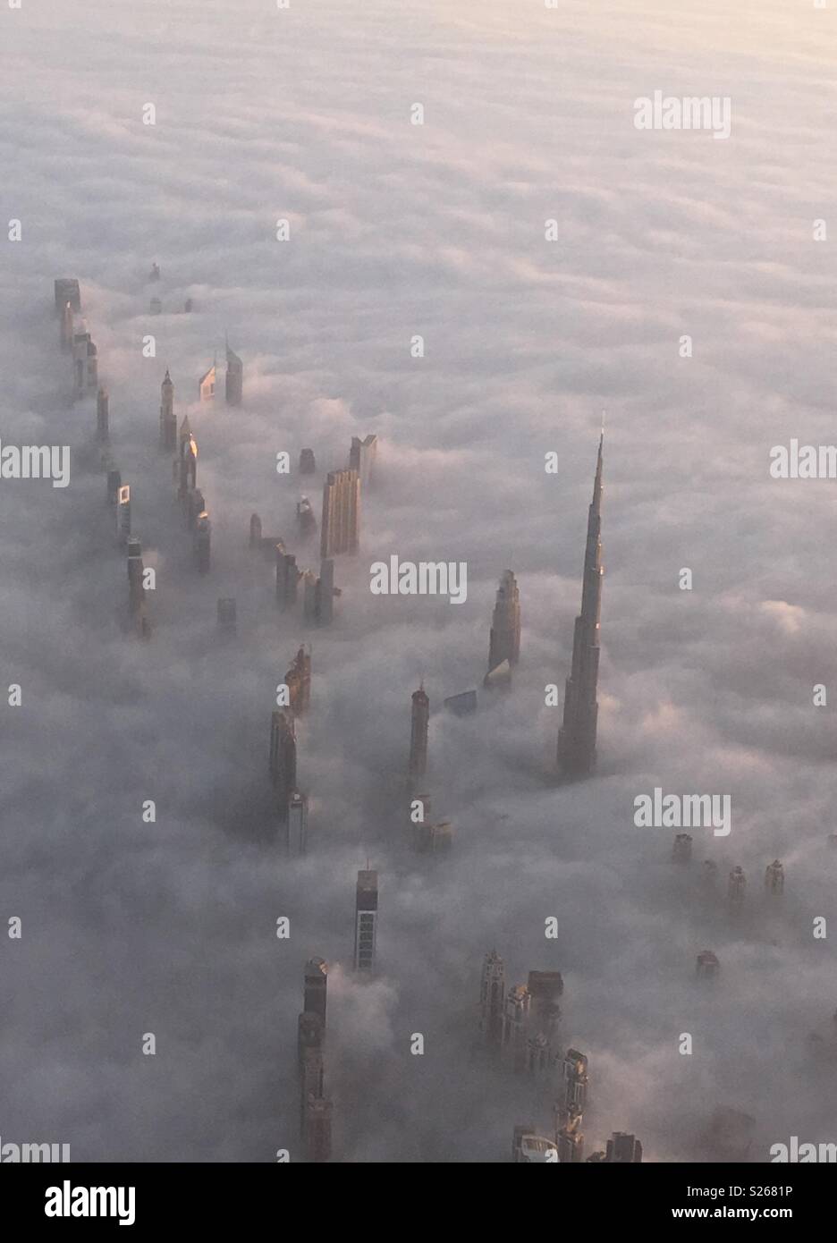 Dubai from the sky Stock Photo Alamy