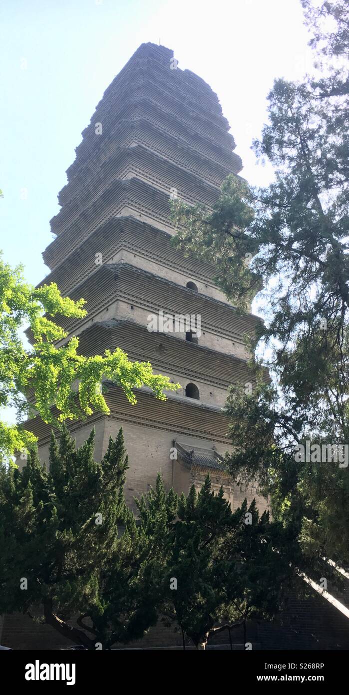 Xi’an China - Smartphone Captured Stock Image