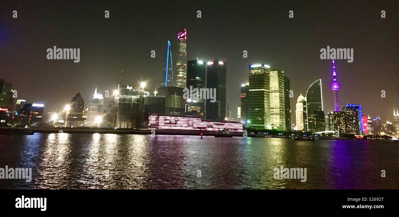 Shanghai China - Smartphone Captured Stock Image