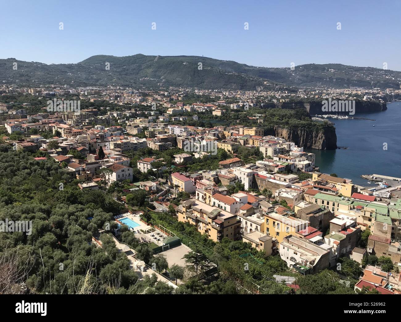 Sorrento, Italy. - Smartphone Captured Stock Image