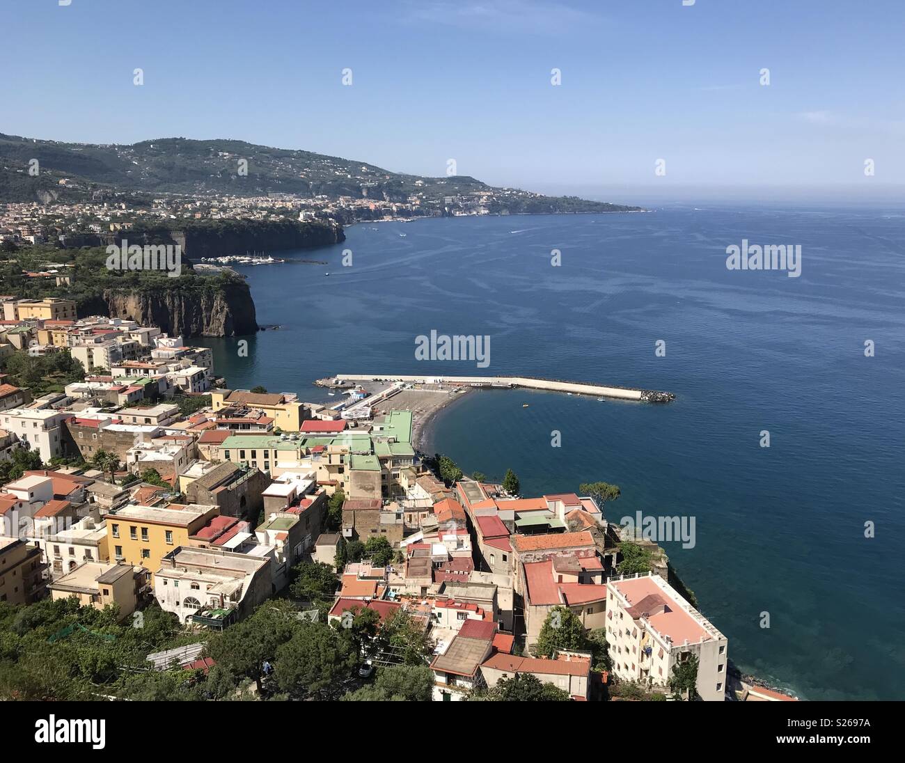 Sorrento, Italy. - Smartphone Captured Stock Image