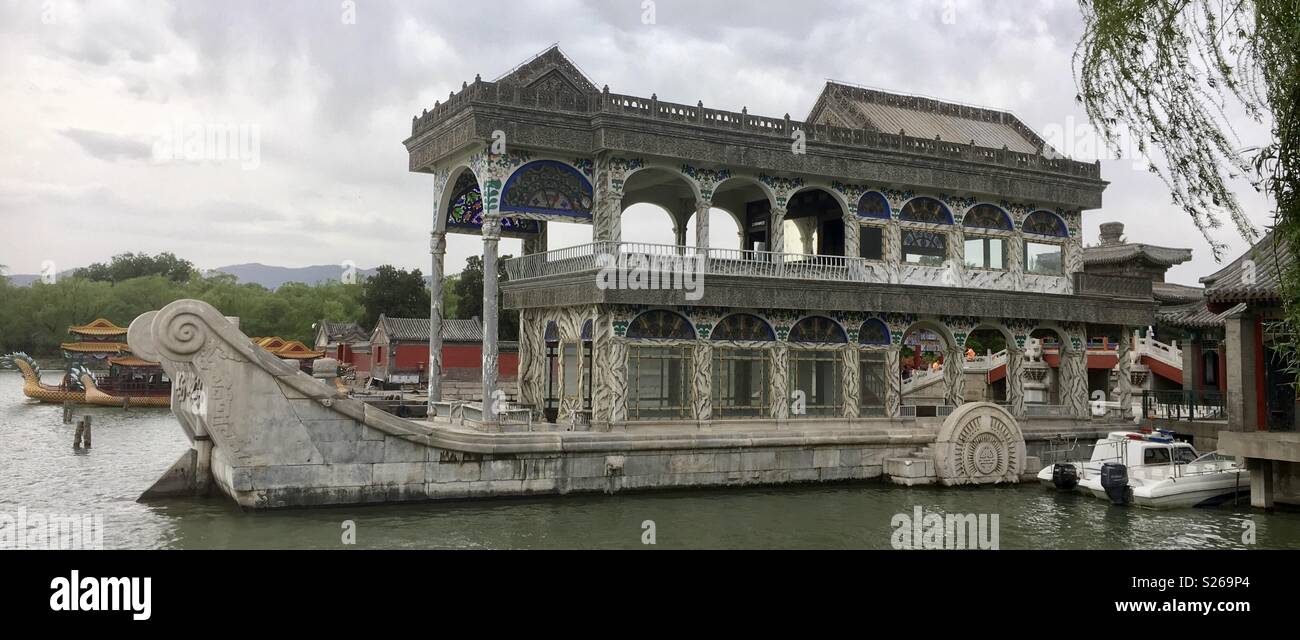 Summer palace Beijing China - Smartphone Captured Stock Image