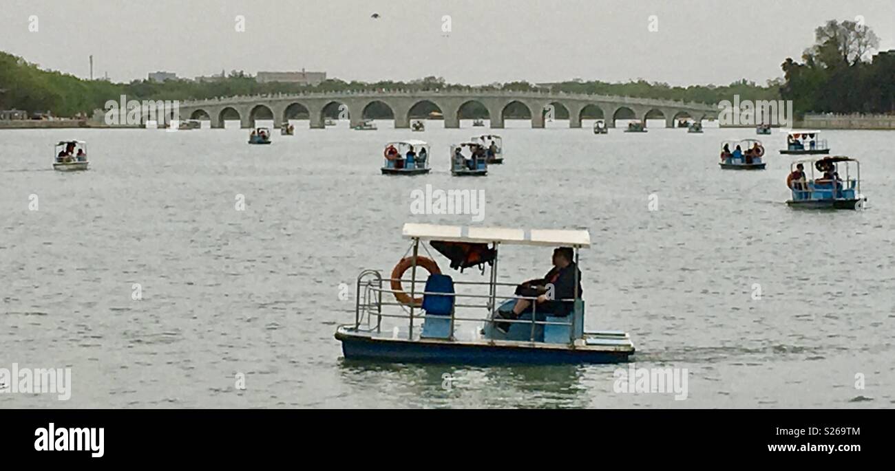 Summer palace Beijing China - Smartphone Captured Stock Image
