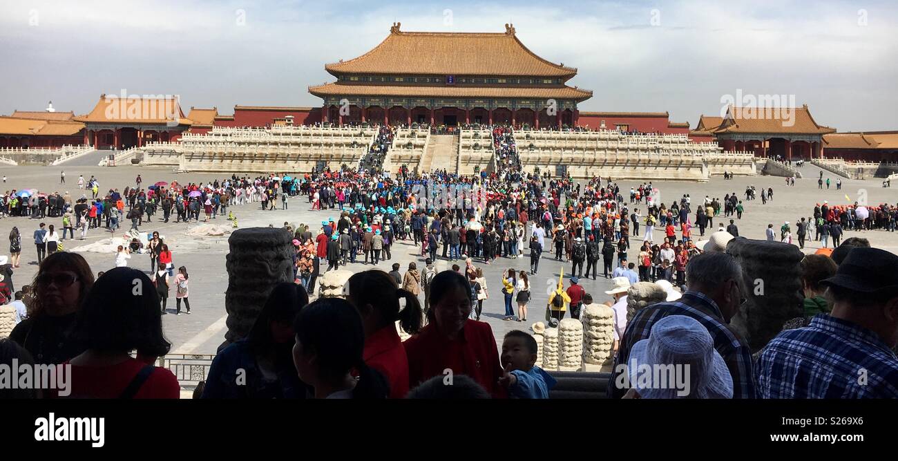 The palace museum Beijing China - Smartphone Captured Stock Image