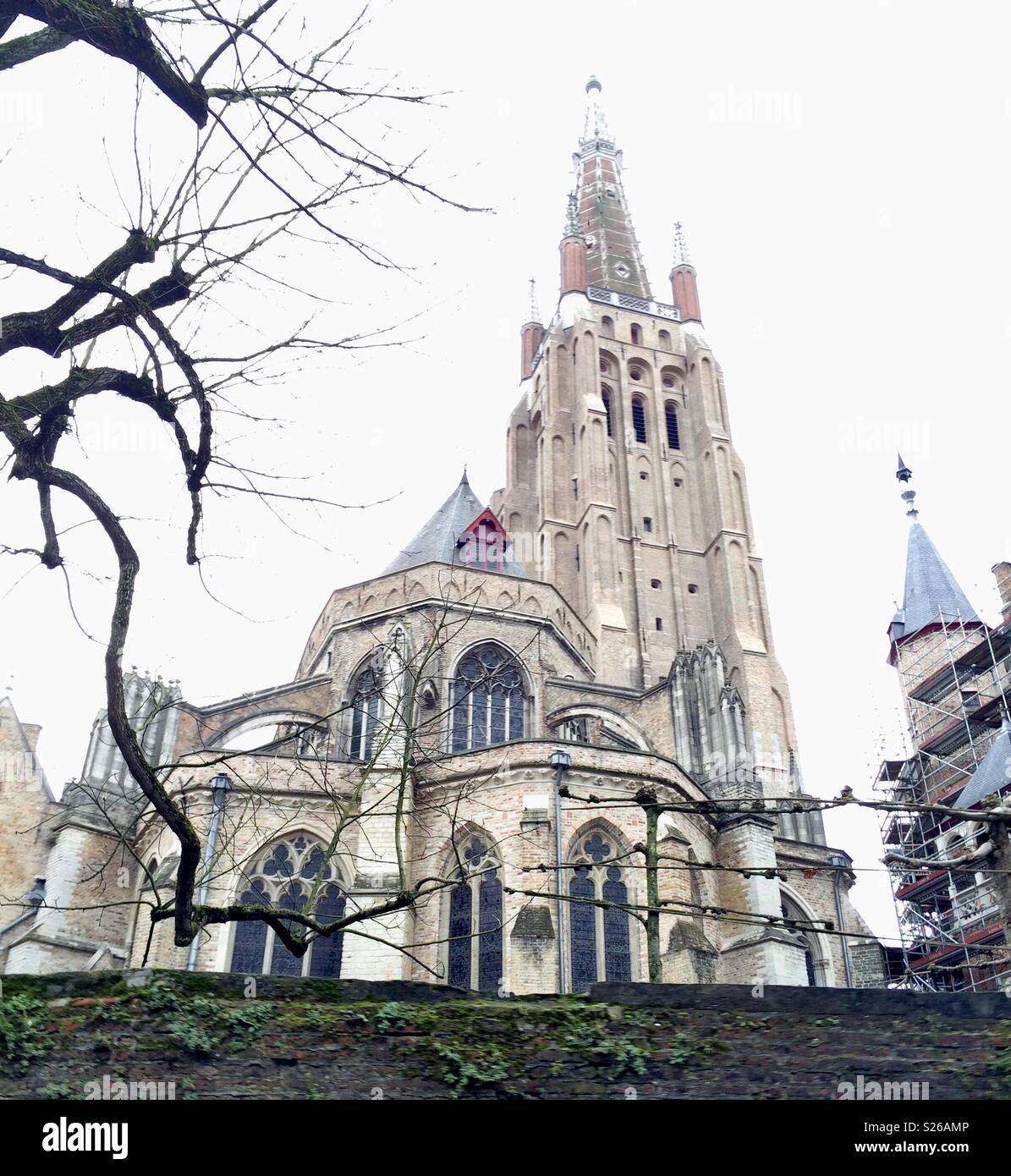 Bruges Belgium - Smartphone Captured Stock Image