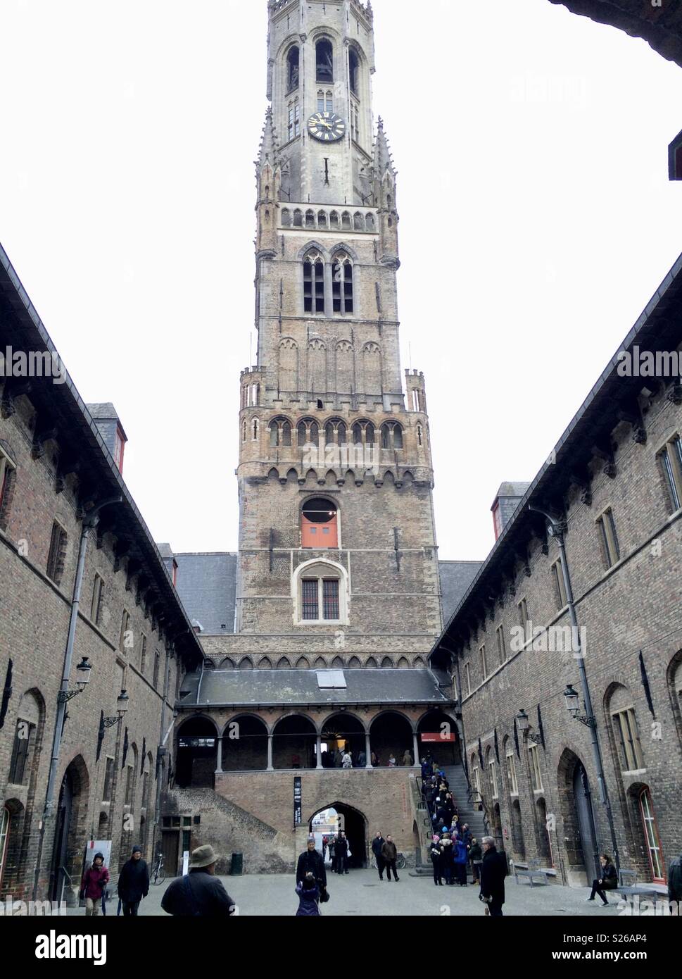 Bruges Belgium - Smartphone Captured Stock Image