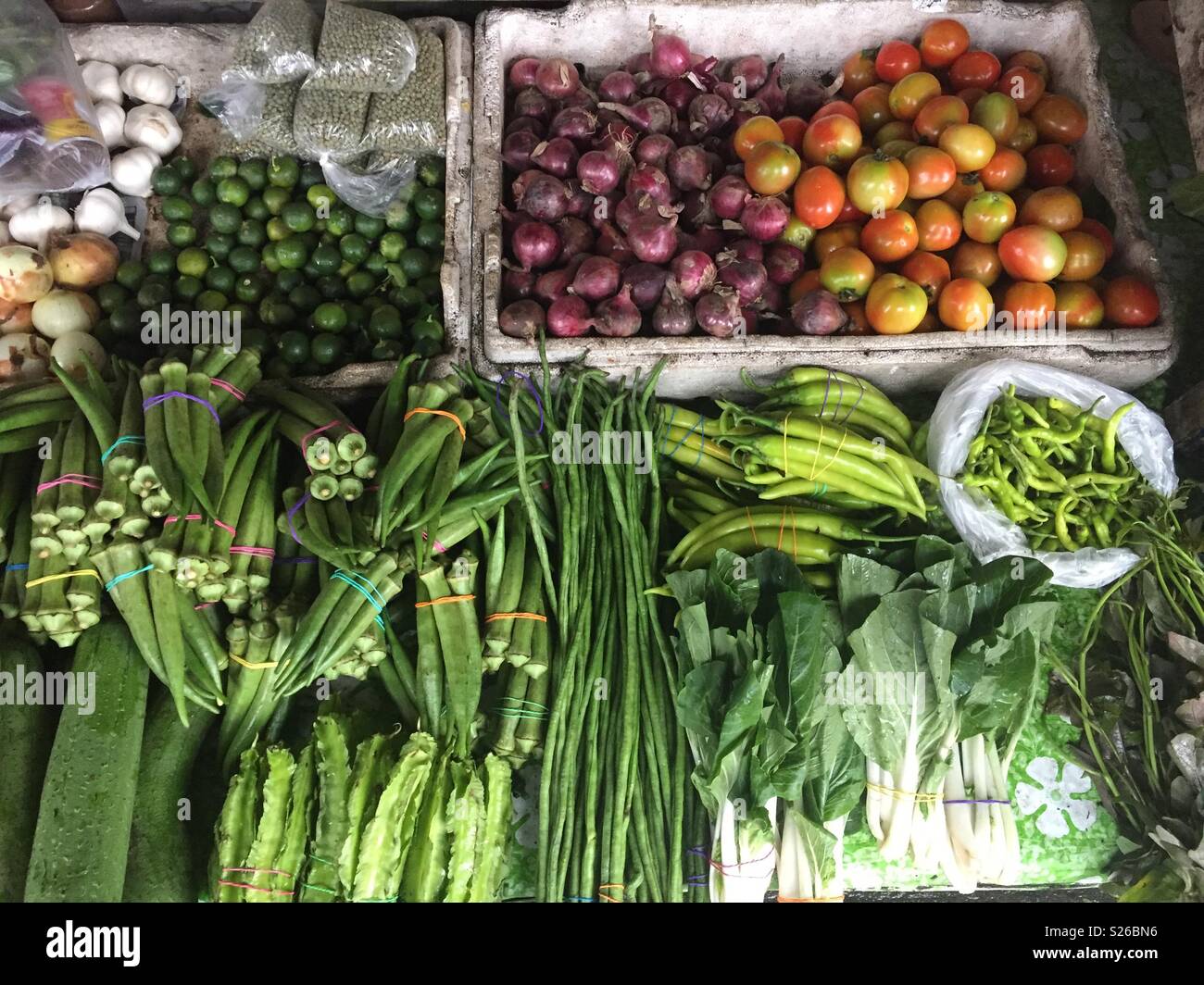 Assorted vegetables in the Philippines Stock Photo Alamy