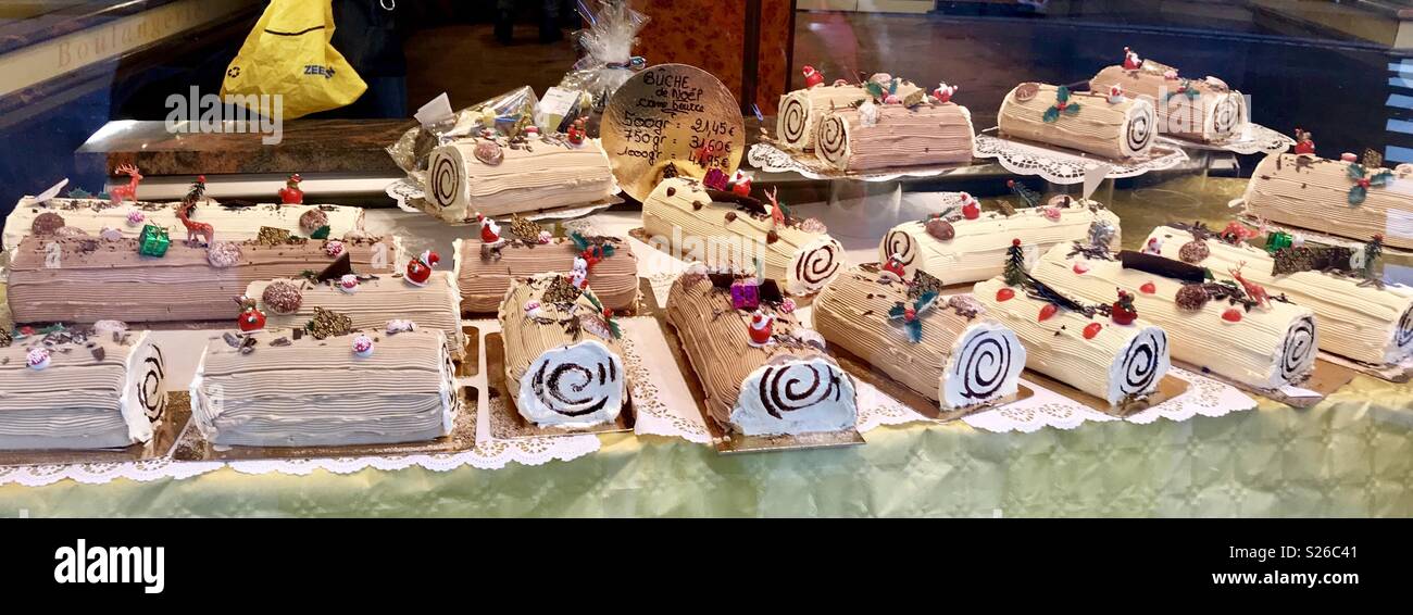 Cake shop Remich Luxembourg - Smartphone Captured Stock Image